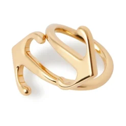 Off White Smykker*Mono Arrow Logo Ring Gul