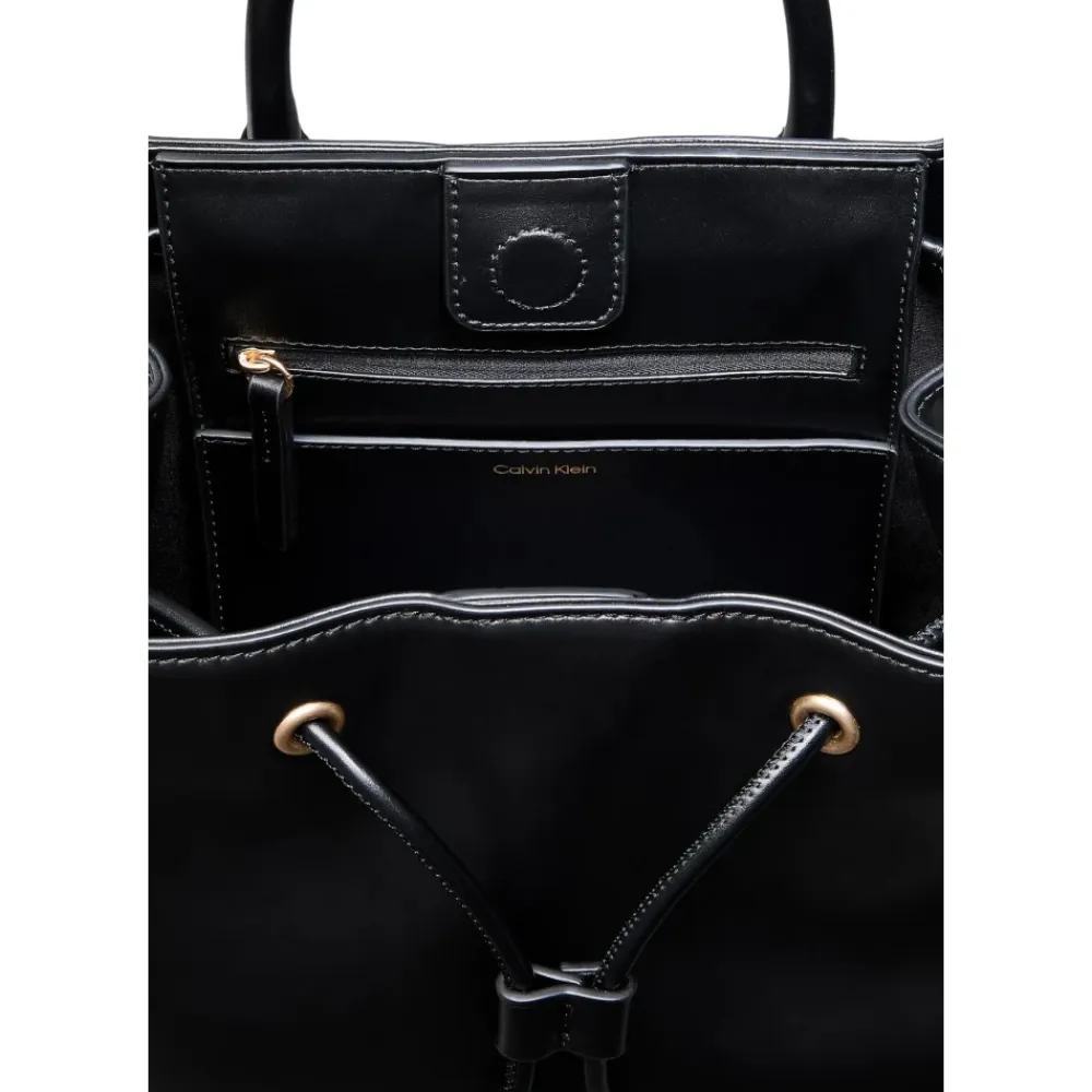 Calvin Klein Rygsække*Monogram Drawstring Backpack Sort