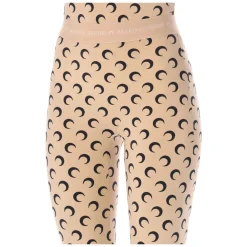 Marine Serre Bukser*Moon Leggings Beige
