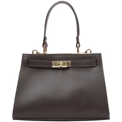 Estro Håndtasker*Mørke Satchel Håndtaske Brun