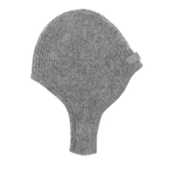 Jacquemus Huer & Kasketter*Mørke Hætte Gros Grain Jakke Grå