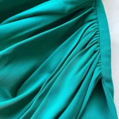 Self Portrait Kjoler*Mørke Iris Midi Kjole Grøn