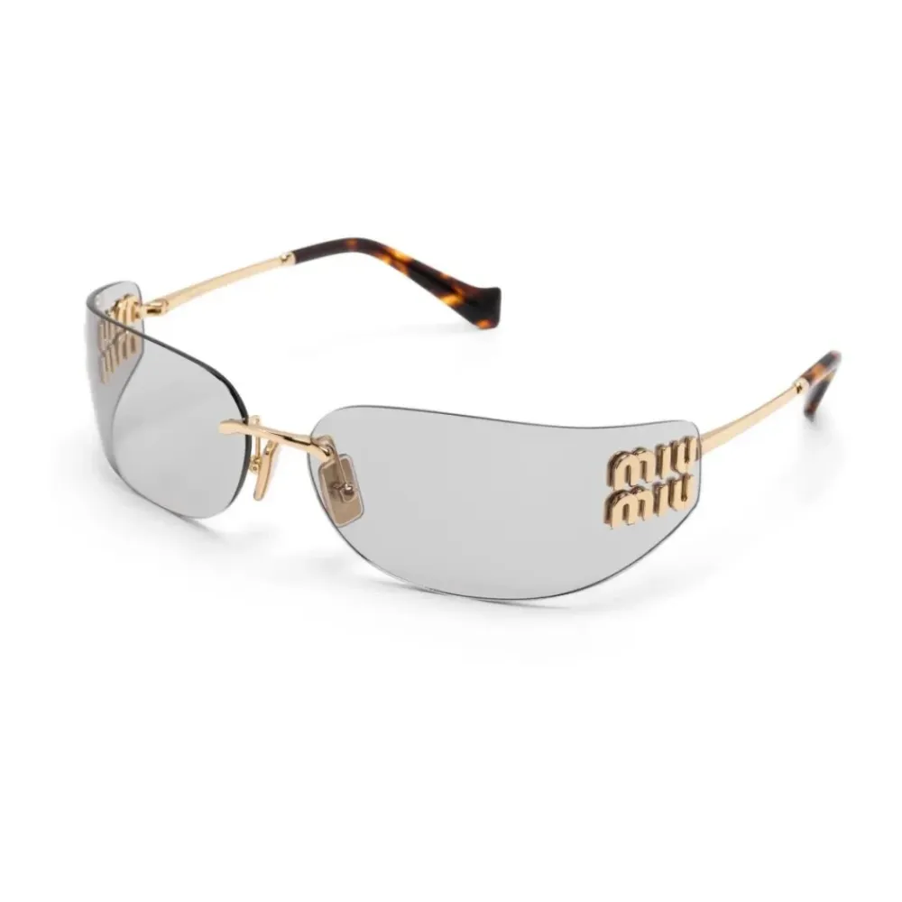 Miu Miu Solbriller*MU A51S 5AK50K Sunglasses Gul