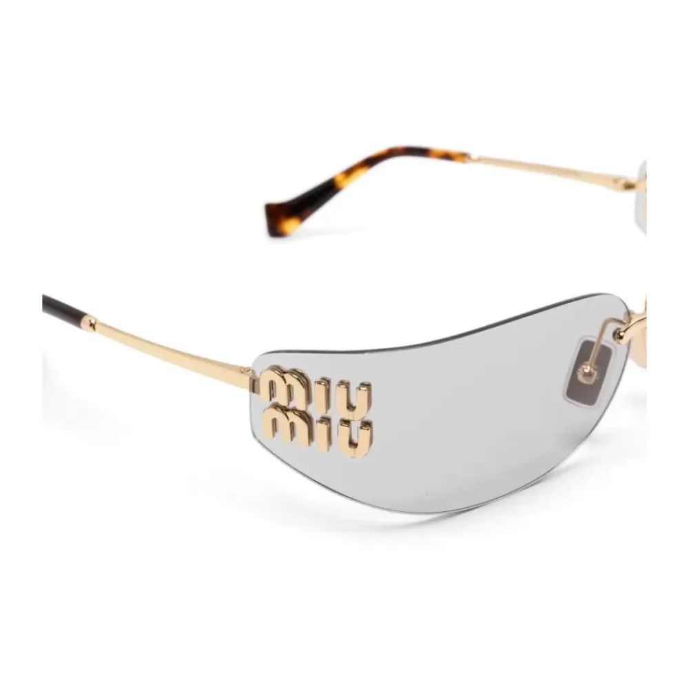 Miu Miu Solbriller*MU A51S 5AK50K Sunglasses Gul
