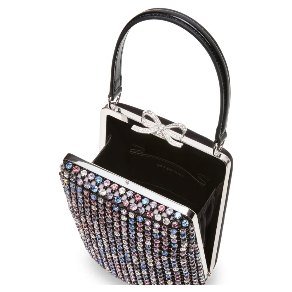 Self Portrait Bæltetasker*Multi Crystal Embellished Clutch Bag Multifarvet