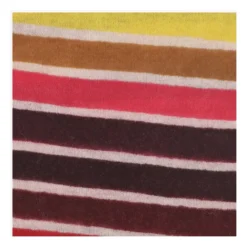 Faliero Sarti Tørklæder*Cashmere Blandet Frynset Tørklæde Multifarvet