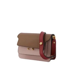 Marni Skuldertasker*Læder Mini Trunk Skuldertaske Multifarvet