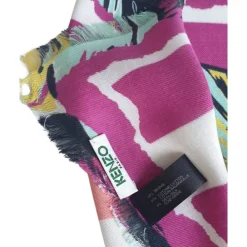 Kenzo Tørklæder*Pashmina Modal Silke Stola Multifarvet