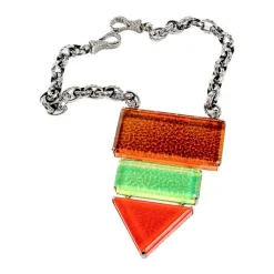 Bottega Veneta Smykker*Plexiglas Halskæde Multifarvet