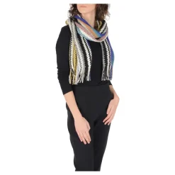 Missoni Tørklæder*Uldtørklæde Multifarvet