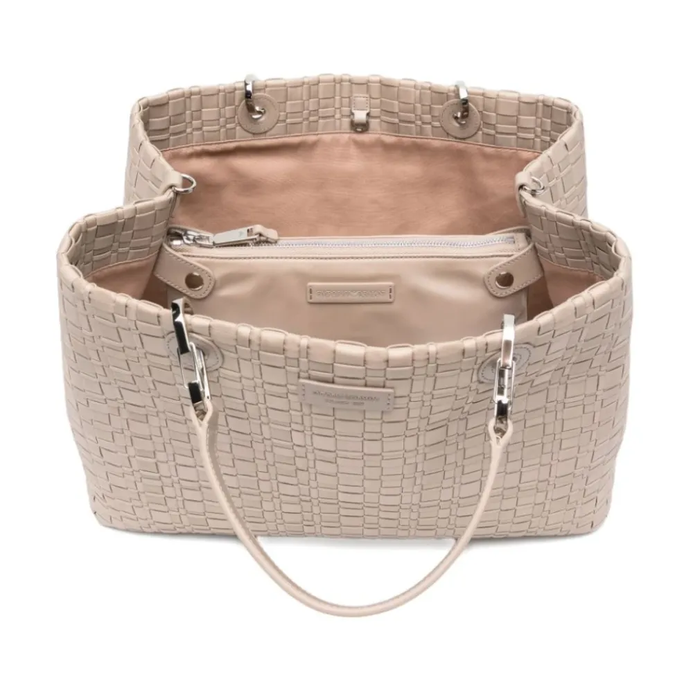 Emporio Armani Indkøbstasker*MyEA Medium Shopping Bag Beige