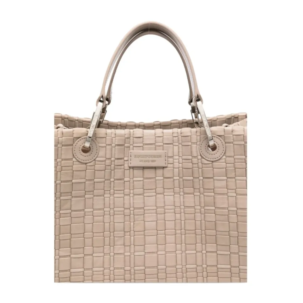 Emporio Armani Indkøbstasker*MyEA Medium Shopping Bag Beige