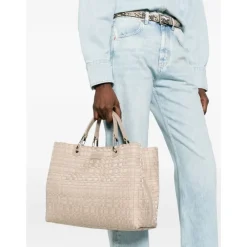Emporio Armani Indkøbstasker*MyEA Medium Shopping Bag Beige