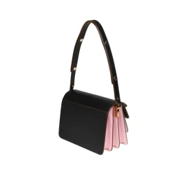 Marni Skuldertasker*Nero-Rosa-Nocciola Skuldertaske Multifarvet