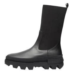 Moncler Chelsea Boots*Neue Chelsea High Støvler Sort