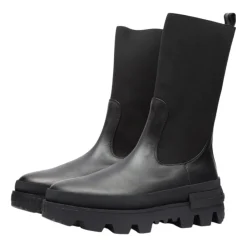 Moncler Chelsea Boots*Neue Chelsea High Støvler Sort
