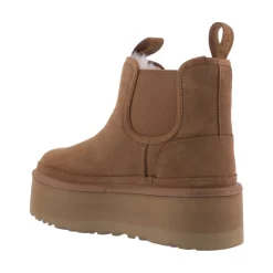 UGG Støvler|Chelsea Boots*Neumel Platform Chelsea Støvler Chestnut Brun