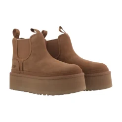 UGG Støvler|Chelsea Boots*Neumel Platform Chelsea Støvler Chestnut Brun
