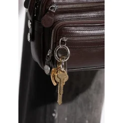 Acne Studios Tilbehør Til Tasker*Nøglering Grå