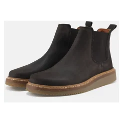 Nature Footwear Chelsea Boots*Nubuck Bison Støvle Gry Stil Brun