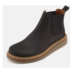 Nature Footwear Chelsea Boots*Nubuck Bison Støvle Gry Stil Brun