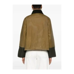 Barbour Jakker*Olivengrøn Corduroy Krave Jakke Brun