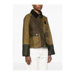 Barbour Jakker*Olivengrøn Corduroy Krave Jakke Brun