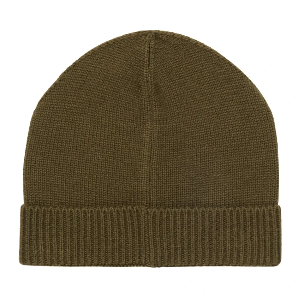 Dsquared2 Huer & Kasketter*Oliven Uld Beret Unisex Grøn
