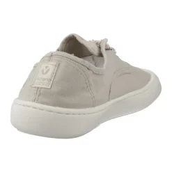 Victoria Snøresko*Olmo Barefoot Lona Tintada Hvid