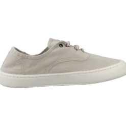 Victoria Snøresko*Olmo Barefoot Lona Tintada Hvid