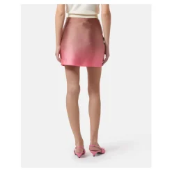 Silvian Heach Nederdele*Ombre Mini Nederdel med Juveludsmykning Brun