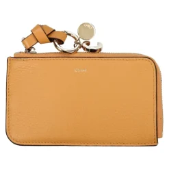 Chloé Punge & Kortholder*Orange Læder Mønt Pung Gul