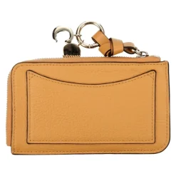 Chloé Punge & Kortholder*Orange Læder Mønt Pung Gul