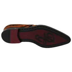 Dolce & Gabbana Snøresko*Tiger Mønster Formel Brogue Sko Orange