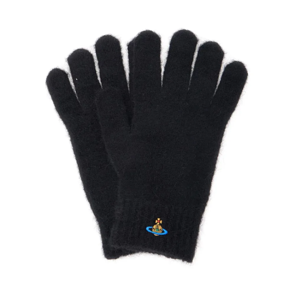 Vivienne Westwood Handsker*Orb Gloves Sort