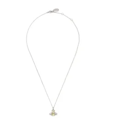 Vivienne Westwood Smykker*Orb Vedhæng Halskæde Grå