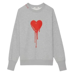 Zadig & Voltaire Sweatshirts*Oscar Sweatshirt Grå