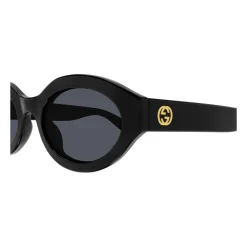 Gucci Solbriller*Ovale solbriller Sort