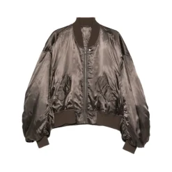 Rick Owens Jakker*Oversized Bomber Jakke Brun
