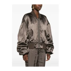 Rick Owens Jakker*Oversized Bomber Jakke Brun