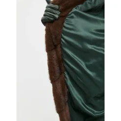 Cesare Gaspari Frakker*Oversized Faux Fur Coat - Brun