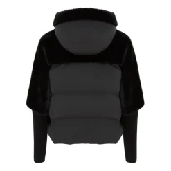 Cesare Gaspari Jakker*Oversized Faux Fur Jakke Sort