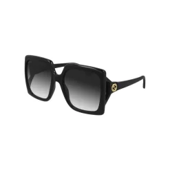 Gucci Solbriller*Oversized Square Sunglasses Sort