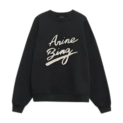 Anine Bing Sweatshirts|Striktrøjer & Sweatere*Oversized Sweatshirt Sort