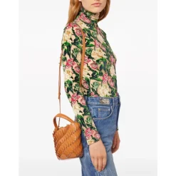 Rabanne Skuldertasker*Paco Piccola Bucket Bag Orange