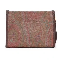 Etro Clutch*Paisley Clutch Brun