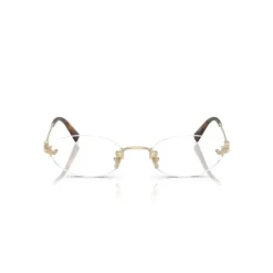 Miu Miu Briller*Pale Gold Briller Stel Solbriller Gul