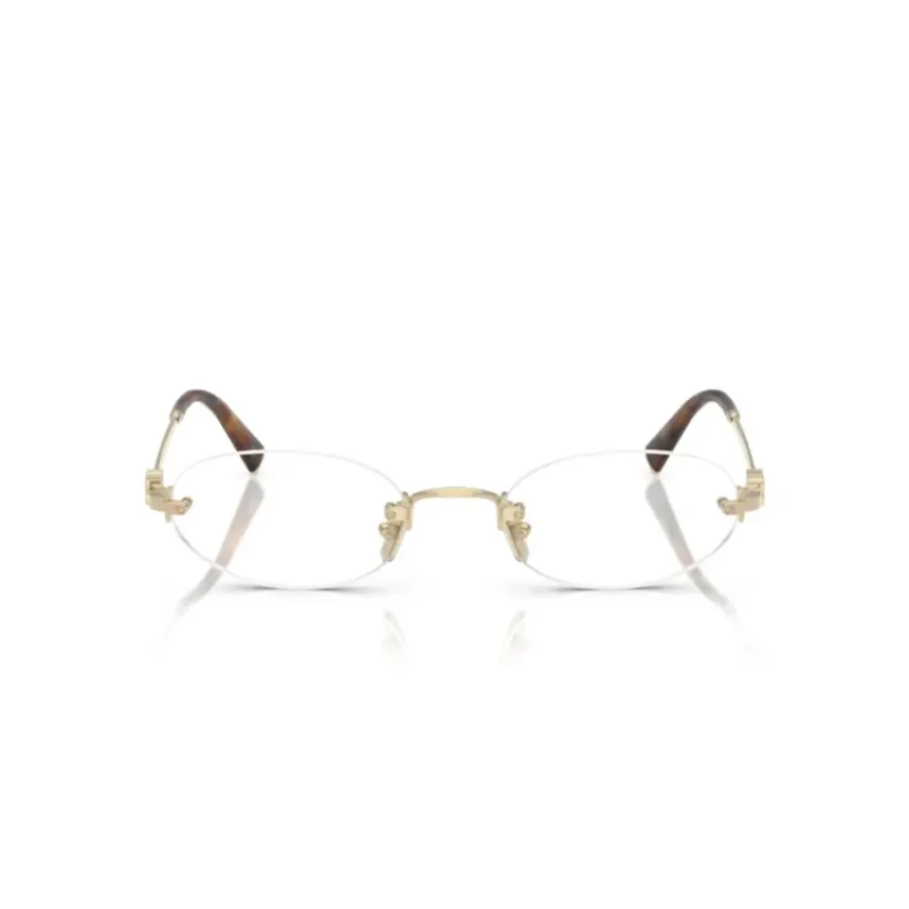 Miu Miu Briller*Pale Gold Briller Stel Solbriller Gul