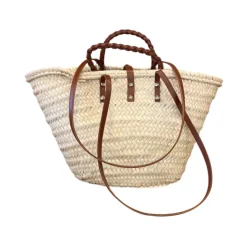 Craie Studio Indkøbstasker*Panier Spiral Beige