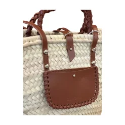 Craie Studio Indkøbstasker*Panier Spiral Beige